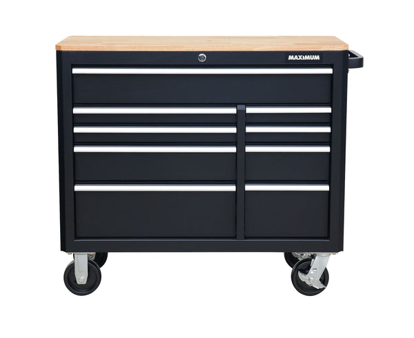 MAXIMUM Tool Cabinet with Integrated Power Strip, 43-in S1