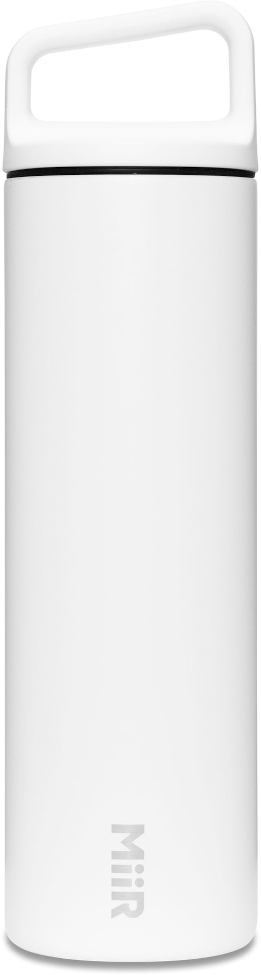 MiiR Wide Mouth Stainless Steel Insulated Travel Water Bottle, White, 20-oz Y0