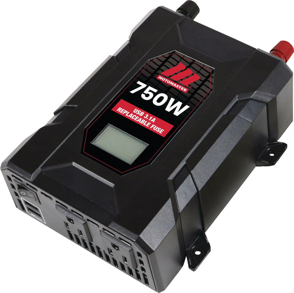 MotoMaster 750W Power Inverter with LCD Screen, Grey C6