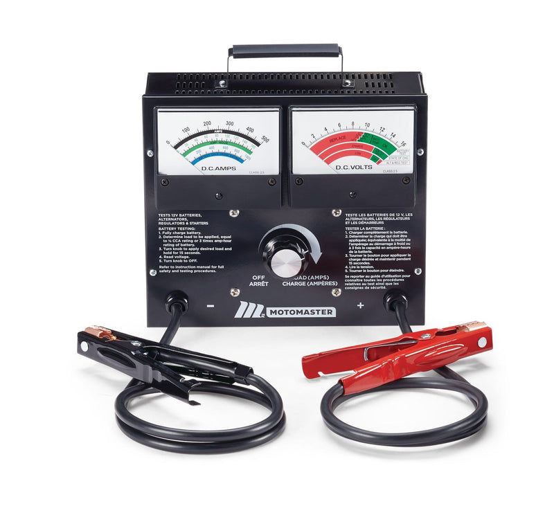 MotoMaster Battery Tester, 500-Amp Load, 12V B8