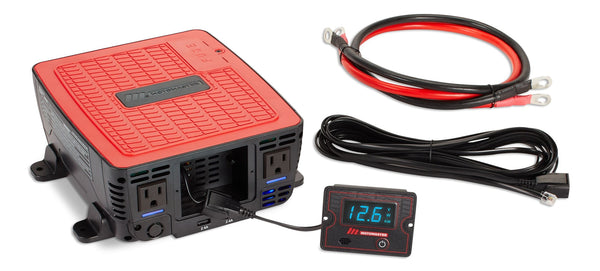 MotoMaster Power Inverter, 1500W, Includes Battery Cables C1