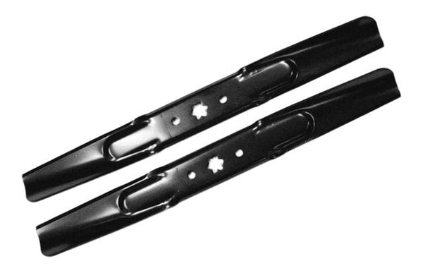 MTD Lawn Tractor Two Blade Replacement Set, 2-in-1, 00-in, 5 star mount K9
