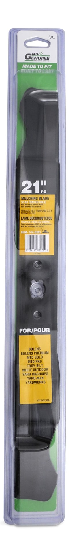 MTD Mulch Lawn Mower Replacement Blade, 21-in P7