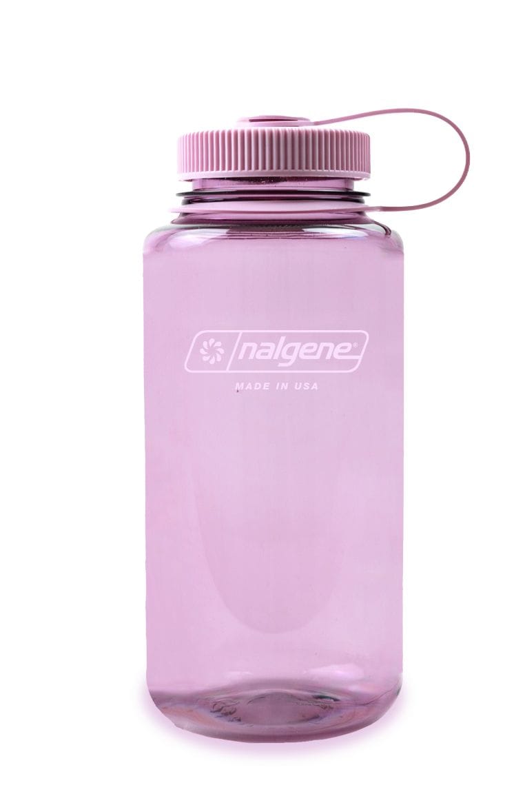 Nalgene Sustain Wide Mouth Water Bottle, Impact-Resistant, BPA-Free, 32-oz H2