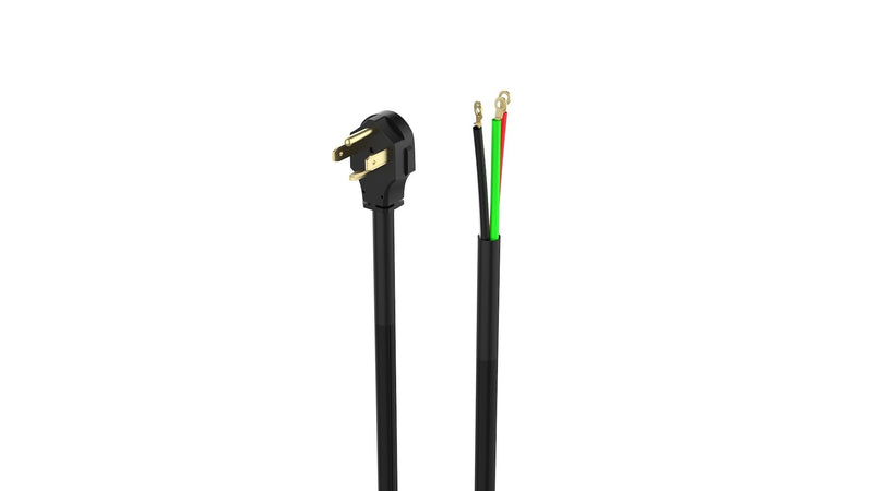 NOMA 4-ft 10-in 30-Amp 4-Wire Dryer Power Cord, Black L4