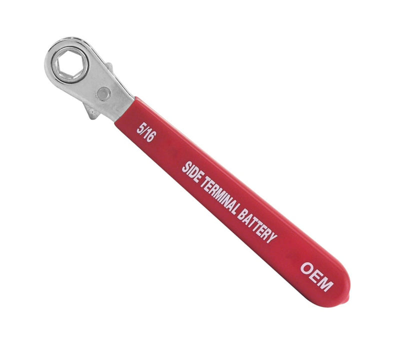 OEMTOOLS Side Terminal Multi-Directional Battery Wrench, 5 1/2-in, 44287 U2