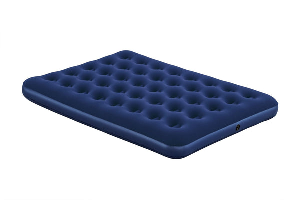 Outbound Double Single-High Inflatable Air Mattress/Airbed with Flocked Top & Repair Kit M8
