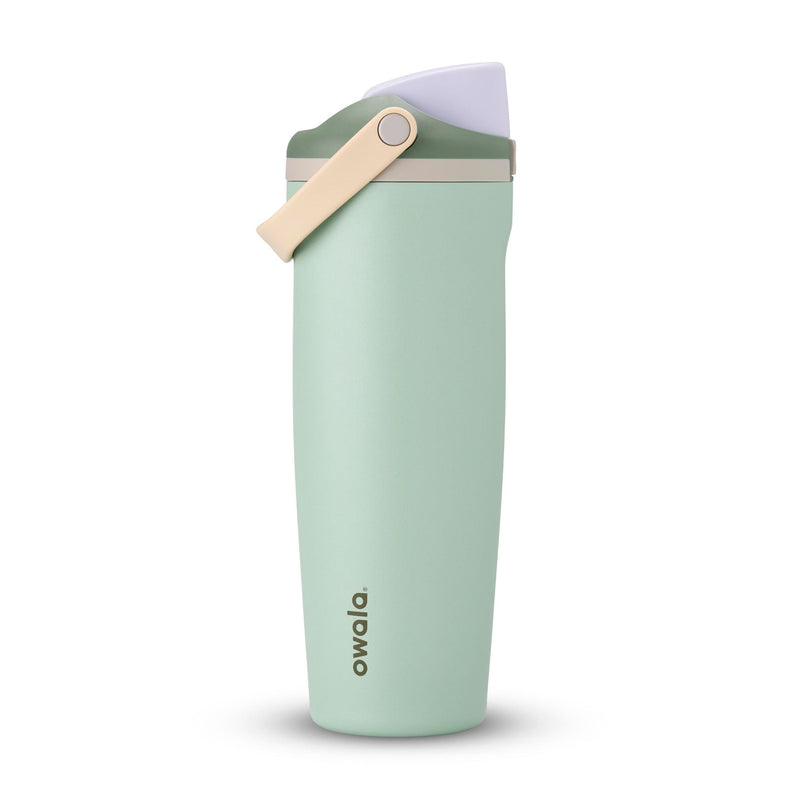 Owala FreeSip Sway Stainless Steel Insulated Portable Reusable Water Bottle, with Built-in Straw, Various Colours, 30-oz F6
