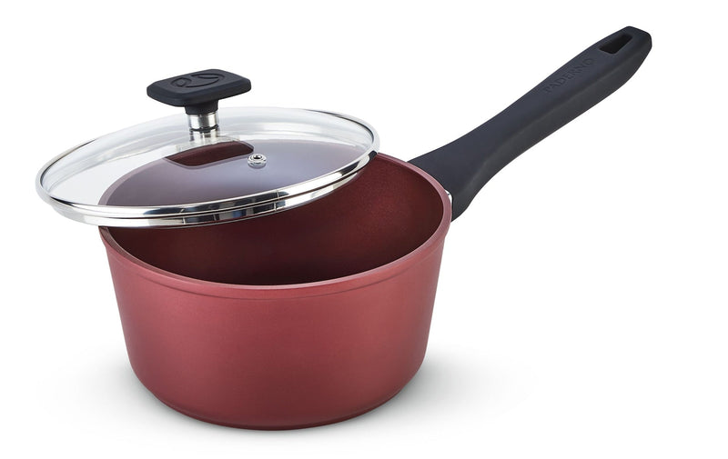 PADERNO Classic Saucepan, PFOA-Free, Non-Stick, Maroon X7