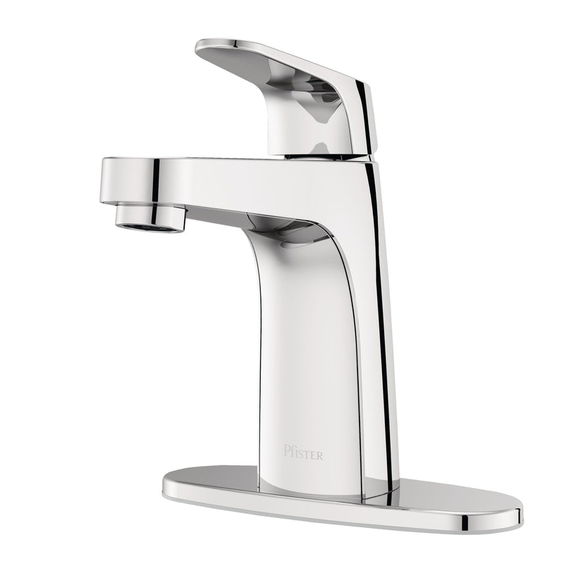 Pfister Matlock Single Control Bathroom Sink Faucet, Chrome Y5
