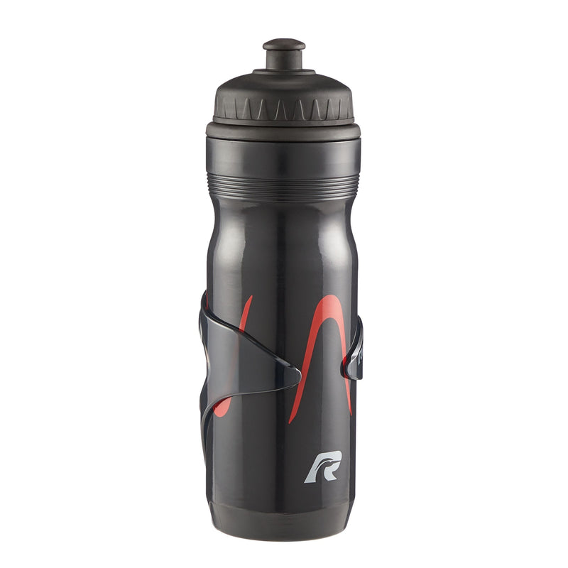Raleigh High Flow Valve Bike Water Bottle, Black Q2