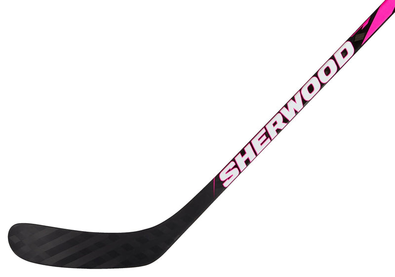 Sherwood Playrite 2 Composite Hockey Stick, Junior, 35/30 Flex, Pink S4