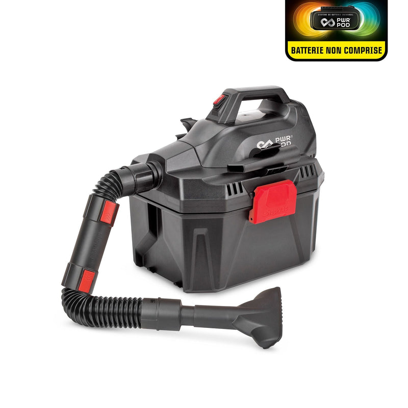 Shop-Vac 20V Cordless Wet/Dry Shop Vacuum, 7.5-L, Tool Only, PWR POD Compatible H4