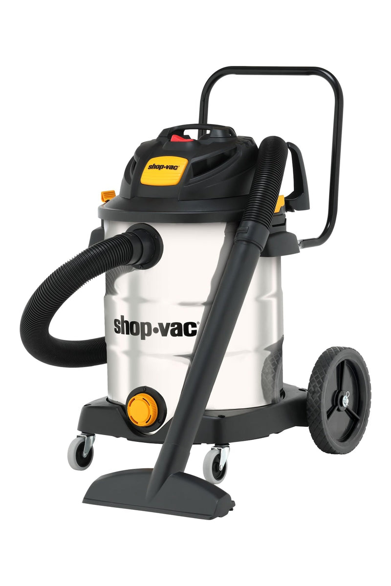 Shop-Vac 6.5 SVX2 Peak HP Stainless Steel Wet/Dry Shop Vacuum with Hose & Accessories, 60.5-L L3