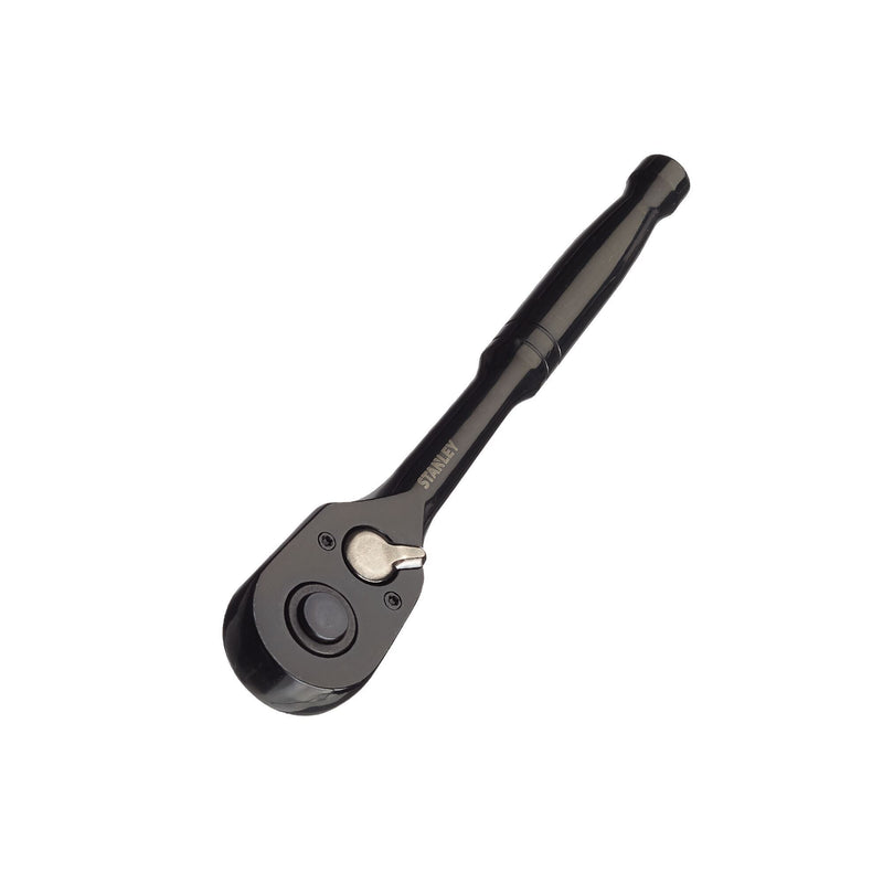 Stanley Professional Grade 3/8-in Drive Ratchet, Black Chrome F4