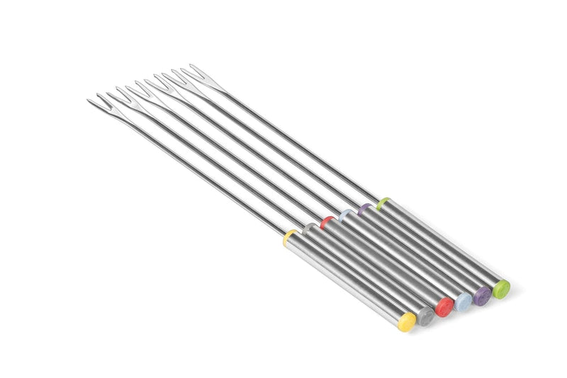 Starfrit Stainless Steel Fondue Fork Set, Dishwasher Safe, One Size, 6-pc C2