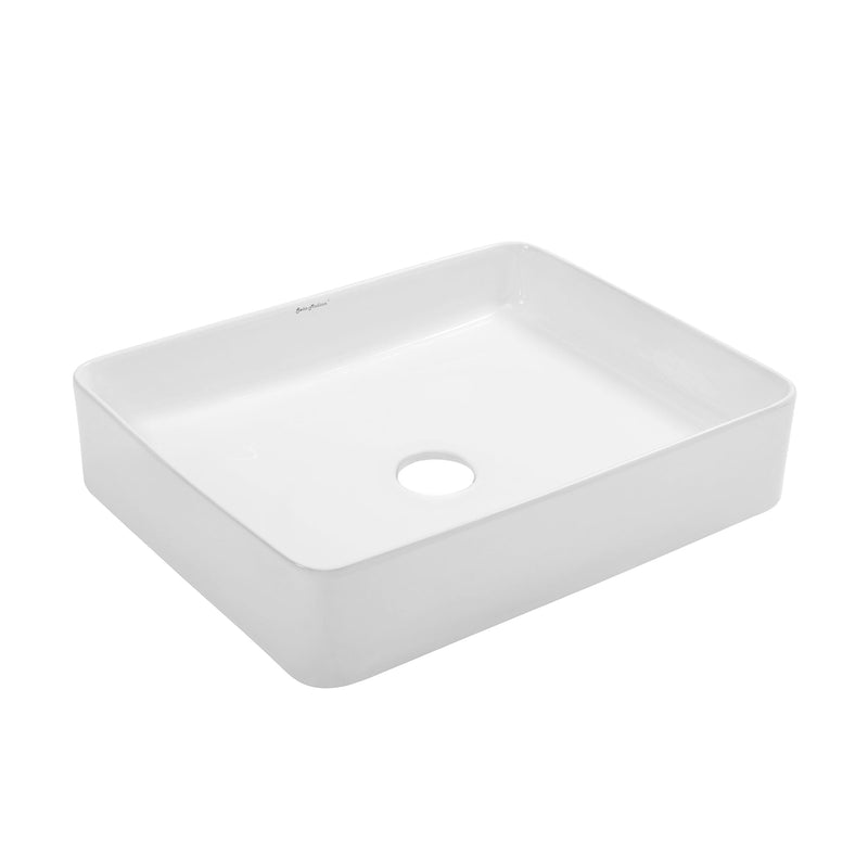 Swiss Madison Concorde Rectangle Ceramic Vessel Sink Y5