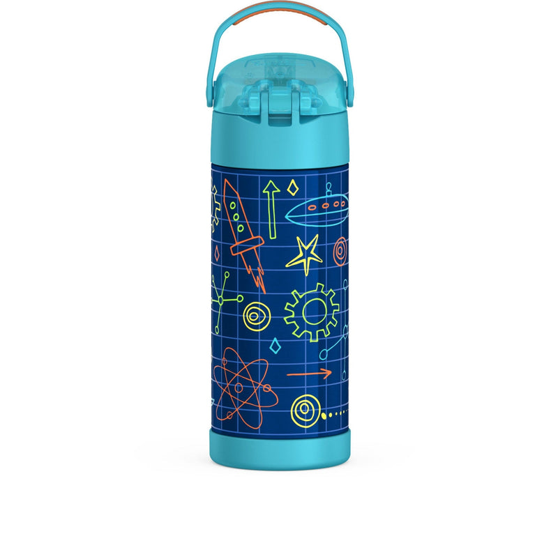 Thermos Robot Stainless Steel Insulated Water Bottle, 14-oz R8
