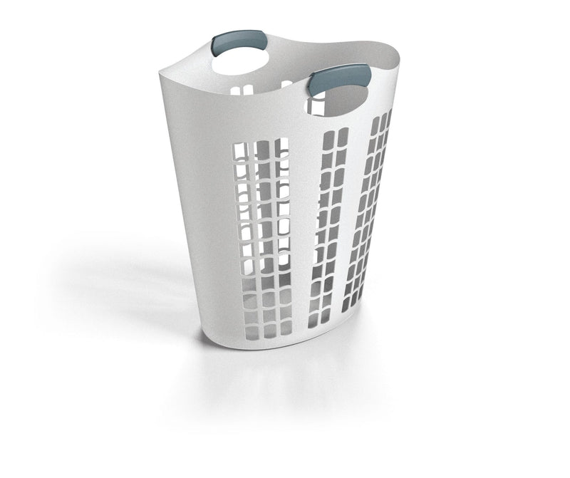 type A Flexible Laundry Hamper, White C8