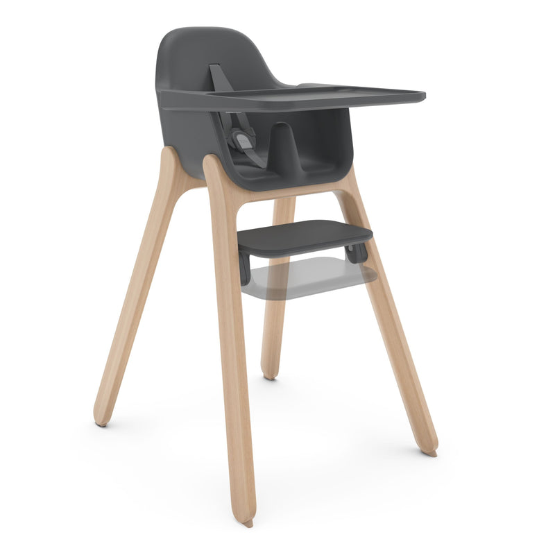 UPPAbaby Ciro Sleek Easy-to-Clean High Chair, Jake-Charcoal I8