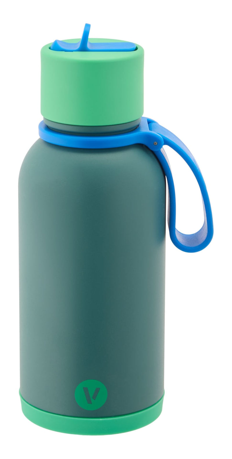 Vida by PADERNO Stainless Steel Water Bottle, Emerald, 16-oz O6