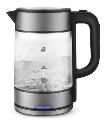 Vida by PADERNO Variable Temperature Glass Kettle, 1.7-L Z7