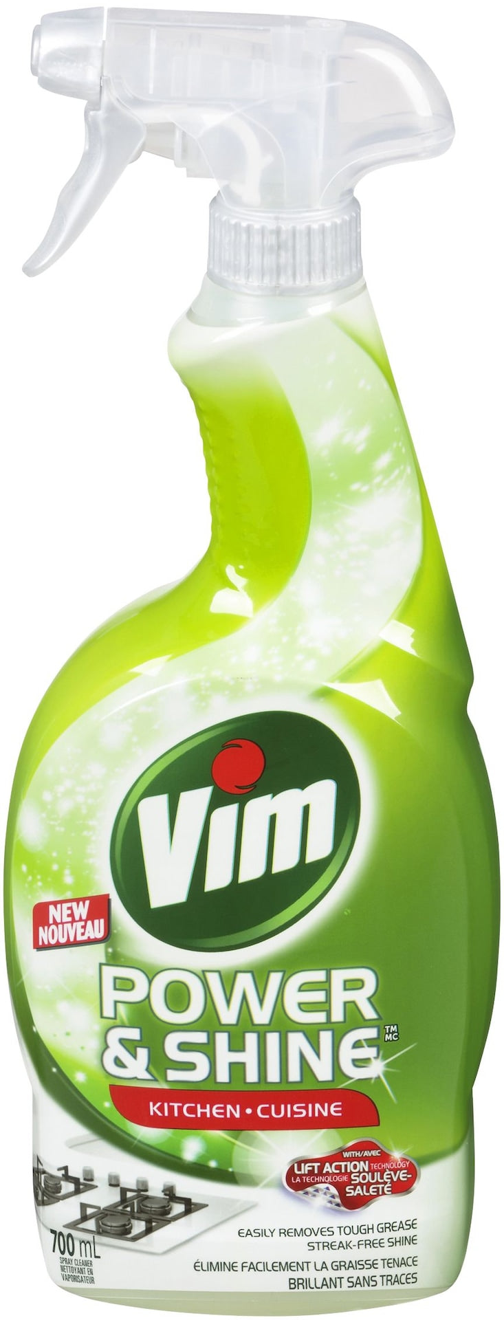 Vim Power & Shine Kitchen Cleaner Spray, 700-mL Z7