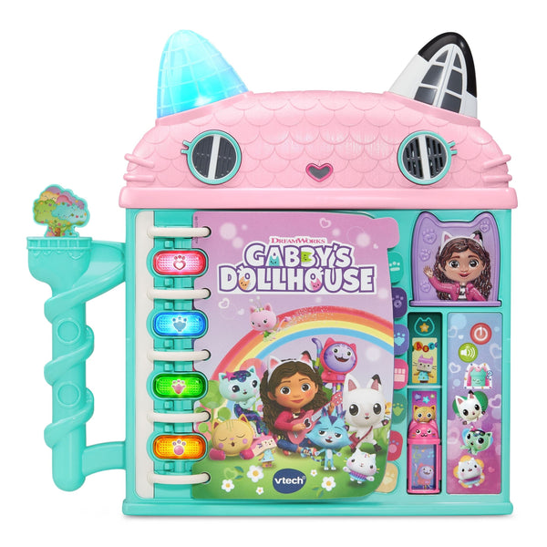 VTech Gabby's Dollhouse Cat-a-Vator Discovery Book, English A7