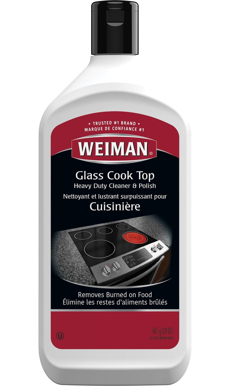 Weiman Heavy-Duty Glass Cooktop Cleaner & Polish, 472-mL L0