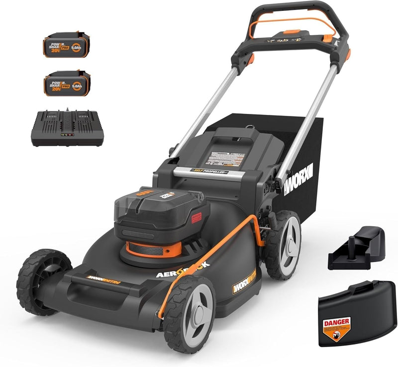 Worx 40V Nitro PowerShare 3-in-1 Self-Propelled 21-in Lawn Mower G3
