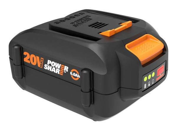 WORX WA3671 20V MAX Power Share 6Ah Lithium-ion Replacement Battery A0