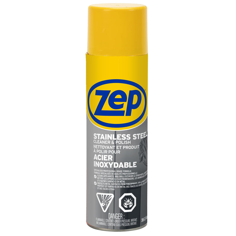 Zep Stainless Steel Cleaner and Polish Spray, 414-mL Y4